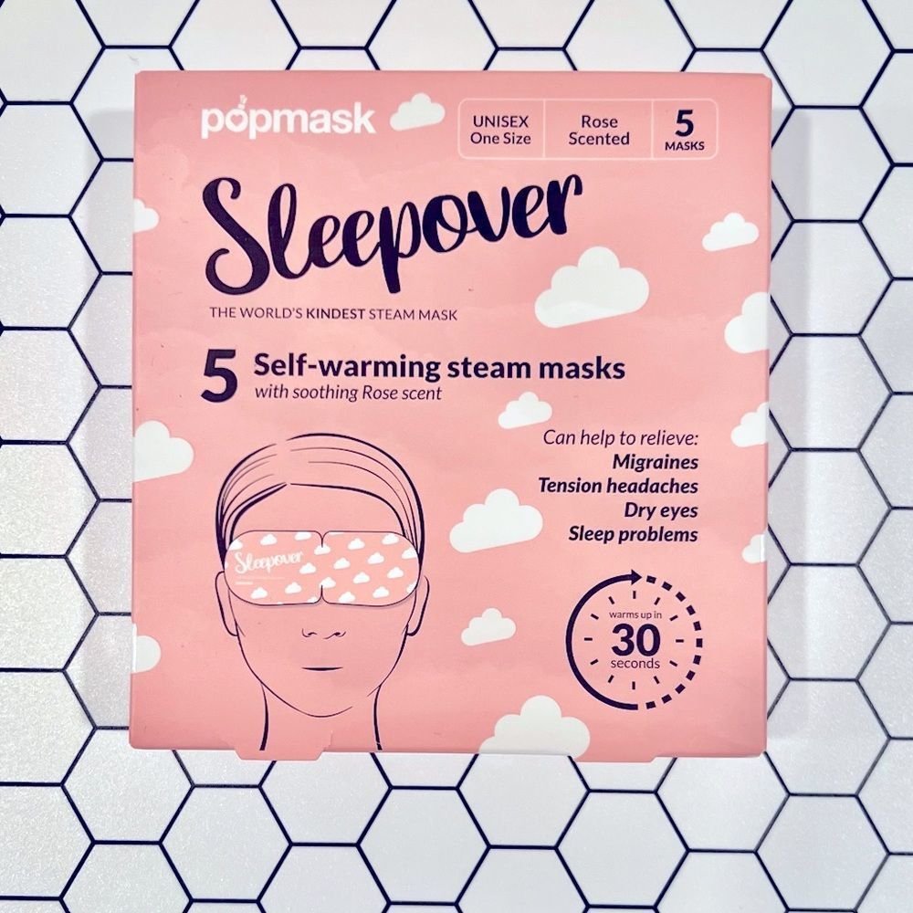 POPMASK LONDON
Sleepover Rose Scented Self-Warming Steam Mask (5 Pack)